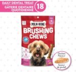 Milk-Bone Brushing Chews Dental Dog Treats, Chicken Flavour Dental Chew, Helps Clean Teeth and Reduce Bad Breath, For Small Dogs, 18 treats (Pack of 5) - Image 3