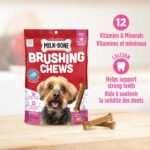 Milk-Bone Brushing Chews Dental Dog Treats, Chicken Flavour Dental Chew, Helps Clean Teeth and Reduce Bad Breath, For Small Dogs, 18 treats (Pack of 5) - Image 5