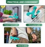 Dog Chew Toys for Aggressive Chewers Large Breed,Indestructible Bones Toy，Durable Cleaning Toothbrush Natural Rubber Dog Toys - Image 6