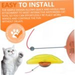 8Pcs Cat Wand Replacement Toys for Interactive Motorized Kitten Toy, Plastic Cat Teaser Wand Refill Indoor Kitten Play & Exercise Cats Meow Toy - Image 6