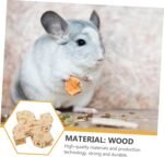 Hemobllo Hamster Tunnel Maze Toy Wooden Small Pet Toy for Pet Lab and Hamster House - Image 6