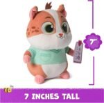 Vida The Vet, Popcorn Plush Toy, 7-Inch Tall Stuffed Animals with Super-Soft Fur, Kids Toys for Girls & Boys Ages 3 and up - Image 3
