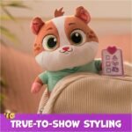 Vida The Vet, Popcorn Plush Toy, 7-Inch Tall Stuffed Animals with Super-Soft Fur, Kids Toys for Girls & Boys Ages 3 and up - Image 5