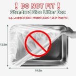 ANWA 40 Count Cat Litter Box Liners for Automatic Cat Litter Box and Litter Box Robot 4/3, Heavy-Duty, Extra Thick - Image 5