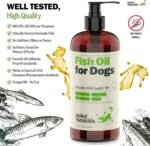Deley Naturals Fish Oil for Dogs 2X Omega - Icelandic Fish Oil for Dogs - Dog Supplements with Omega 3 6 9 for Skin and Immunity - Vitamins and Supplements High EPA & DHA for Optimal Wellness - 946ml - Image 7