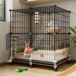 23 Pcs Bunny Guinea Pig Hamster Toys Hamster Rabbit Chew Toys Cage Accessories for Rabbit Guinea Pig Chinchilla Apple Wood Sticks for Small Animal Chew (Polychrome) - Image 8