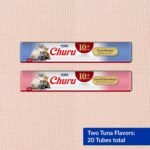INABA Churu for Senior 10+, Creamy Lickable Cat Treats with Taurine, Vitamin E & C, 14 Grams Each, 20 Tubes, Tuna Variety - Image 7