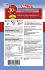 INABA Churu for Senior 10+, Creamy Lickable Cat Treats with Taurine, Vitamin E & C, 14 Grams Each, 20 Tubes, Tuna Variety - Image 9