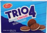 Adoro Trio 4 - Chocolate and Vanilla Cream Sandwich Biscuits | 336g Pack | Made with Premium Quality Ingredients | Perfect Treat for Sharing - Image 4