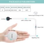 FEDOUR Mini Whisper Aquarium Air Pump, Nano Ultra Quiet Fish Tank Aerator, Fish Tank Bubbler Pump for Up to 10Gallon Betta Tank, Fish Bowl - Image 3