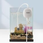 FEDOUR Mini Whisper Aquarium Air Pump, Nano Ultra Quiet Fish Tank Aerator, Fish Tank Bubbler Pump for Up to 10Gallon Betta Tank, Fish Bowl - Image 7