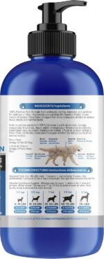 Omega 3 Fish Oil for Dogs – Liquid Fish Oil Supplement – Supports Skin & Coat, Joint Function & Overall Wellness – Easy to Serve – for All Breeds & Ages - Image 10