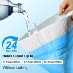 Dog Training Pad, Large 60x60cm (50 Pack), Disposable Puppy Pee Pads, Ultra Absorbent 6-Layer, Leak-Proof, Quick-Dry for Cats, Rabbits Pet Supplies - Image 4