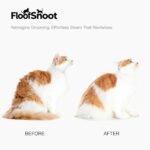 Cat Steam Brush,3-in-1 Cat Brushes for Long&Short Haired Cats,Cat Grooming Brush Easily Removing Loose Hair with One-click Cleaning Button (White) - Image 7