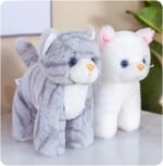 Simulation Orange Cat Plush Stuffed Animal Toy, Super Soft and Cute Cat Plush Toy Realistic Children Girl Birthday Home Decoration - Image 7