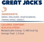 Great Jack’s Cat Treats Pouch Freeze-Dried Salmon Snacks Omega 3 Cat Treats for Your Furry Friends 1 OZ / 28G - Image 5