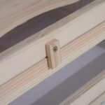 PawHut Wooden Hamster Cage, Small Animal Habitat with Openable Roof, Ramp, Run Space, Platforms, Pet House for Dwarf Hamsters, Gerbils, Natural Wood - Image 9