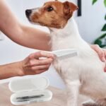 FEPITO 5 Pcs Stainless Steel Tick Remover Tool Set Pet Dogs Cats Ticks Remover Kit Including 1 PCS Tick Removal Tweezers 1 PCS Sharp Rake 1 PCS Two Clips and 1PCS Lice Comb - Image 8