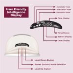 DrBash Wearable Breast Pump S21 (2 Pack) – Hands-Free Double Electric, Smart LED Display, Quiet & Leak-Proof, 3 Modes & 12 Levels, BPA-Free, Portable Breastfeeding Pump for Working Moms” (Beige-2pack) - Image 7