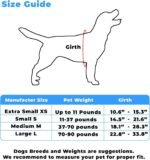 Pawtitas Recycled Reflective Step-in Dog Harness – Adjustable No-Pull Vest for Puppies to Seniors, Safe & Comfortable S Black - Image 4