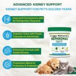 Synbiotic Capsules for Kidney Support for Dogs & Cats (120 Small Capsules) - Advanced Next-Generation Enteric detoxifying Blend of Pre & Probiotics Kidney Support U.S.A (120 Caps) - Image 9