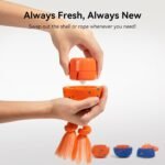 Cheerble Interactive Dog Toys, Wicked Ball Rolly, Motion Activated Dog Stimulation Toy with Rope & Barks Sound, 3 Mode Automatic Rolling Ball, E-TPU Material, Rechargeable for Small to Large Dogs - Image 7