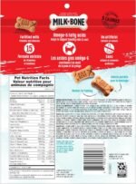 Milk-Bone Soft & Chewy Dog Treats, Tender Oven Baked Snacks Made with Tasty Wholesome Ingredients, Mini's, Real Meat Salmon Recipe 252 g (Pack of 6) - Image 4