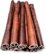 Beef Collagen Sticks for Dogs - Dog Chew Treat - Long Lasting Collagen Chews - 6/12 INCH *(350 Grams) (7-8 Pack 12 INCH Approx.)* - NO Odor - Rawhide Free - Bully Stick Alternative Supports Health - Image 3