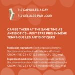 Florastor Immunity - Saccharomyces Boulardii - Daily All in One Probiotics - Supports Gut Health & Immune System - Zinc,Vitamin C & D - #1 Probiotic in class Wordlwide - For Adults & Family - 30 caps - Image 6