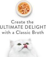Fancy Feast Classic Broths Cat Food Complement, Collection Variety Pack 3 Flavours - 40 g Pouch (12 Pack) - Image 7