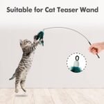 ORSDA 3in1 Interactive Cat Toys Replacement Attachments 7PCS Cat Teaser Toy Refills Cat Wand Attachments - Image 5
