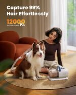 Oneisall 8 in 1 Dog Vacuum & Dryer for Shedding Grooming, Pet Clippers With Metal Blades, Adjustable Speed and Temperature Control Blower - Image 7
