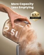 Oneisall 8 in 1 Dog Vacuum & Dryer for Shedding Grooming, Pet Clippers With Metal Blades, Adjustable Speed and Temperature Control Blower - Image 8