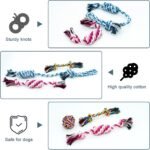 Dog Rope Toys for Aggressive Chewers, XIACIBDUS Dog Chew Toy Dog Toys for Puppy Teething, Durable Small Dog Toys Tug of War Dog Toy for Medium Small Dogs 6 Pack - Image 5