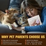 Memorjew Freeze Dried Chicken for Cats and Dogs - 130g (4.59oz) Bagged, Fresh - Tasting Treats for Training & Dental Care - Image 4