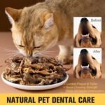 Memorjew Freeze Dried Chicken for Cats and Dogs - 130g (4.59oz) Bagged, Fresh - Tasting Treats for Training & Dental Care - Image 7