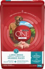 Purina ONE +Plus Large Breed Dry Dog Food with Chicken - 14 kg Bag - Image 3
