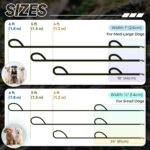 VIVAGLORY Twingrip Dog Leash, Double Handle Dog Leash for Training & Walking with Traffic Handle & 2 Loop, Traffic Control Reflective Heavy Duty for Puppy Pet, 6ft x 1in, Red - Image 7