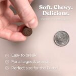 Healthybud Duck Calming Soft Chews for Dogs – Grain-Free Dog Treats for Anxiety, Separation & Travel Support – Soft & Chewy High-Value Rewards – Made in Canada – 130 g (4.6 oz) - Image 4