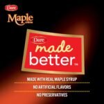 Dare Ultimate Maple Crème - Crunchy Sandwich Cookies with Real Maple Syrup 300g Unit Pack - Image 5
