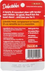 Delectables Non-Seafood Stew Lickable Wet Cat Treats, 1.4 oz Pouches, Chicken Flavour, 24 Pouches Total - Image 3