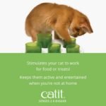 Catit Senses 2.0 Digger Interactive Cat Toy, Green, Cat Toys for Indoor Cats, Cat Toys Interactive, Jouet Pour Chat, Kitten Toys, Jouet Chat, Interactive Cat Toys for Indoor Cats, Cat Games - Image 4