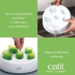 Catit Senses 2.0 Digger Interactive Cat Toy, Green, Cat Toys for Indoor Cats, Cat Toys Interactive, Jouet Pour Chat, Kitten Toys, Jouet Chat, Interactive Cat Toys for Indoor Cats, Cat Games - Image 7