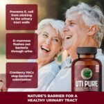 Pure Lab Vitamins UTI PURE - Cranberry + D-Mannose Helps Fight Urinary Tract Infections - Image 5