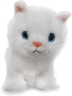 ICE KING BEAR Fluffy Plush Cat Stuffed Animal Toy (White, 6 Inches) - Image 4