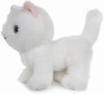 ICE KING BEAR Fluffy Plush Cat Stuffed Animal Toy (White, 6 Inches) - Image 5