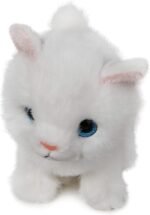 ICE KING BEAR Fluffy Plush Cat Stuffed Animal Toy (White, 6 Inches) - Image 6