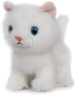 ICE KING BEAR Fluffy Plush Cat Stuffed Animal Toy (White, 6 Inches) - Image 7