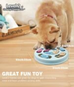 Dog Puzzle Toys, Interactive Dog Game, Dog Enrichment Toys for Puppy Mentally Stimulating Treat Dispenser Dog Treat Puzzle Feeder for Small,Medium and & Large Dogs Treat Training - Image 5