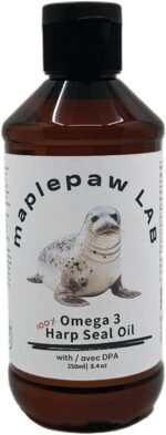 LAB Omega-3 Harp Seal Oil for Dogs and Cats – Pure Canadian Made DPA, DHA & EPA – Joint, Skin & Heart Health - Image 3